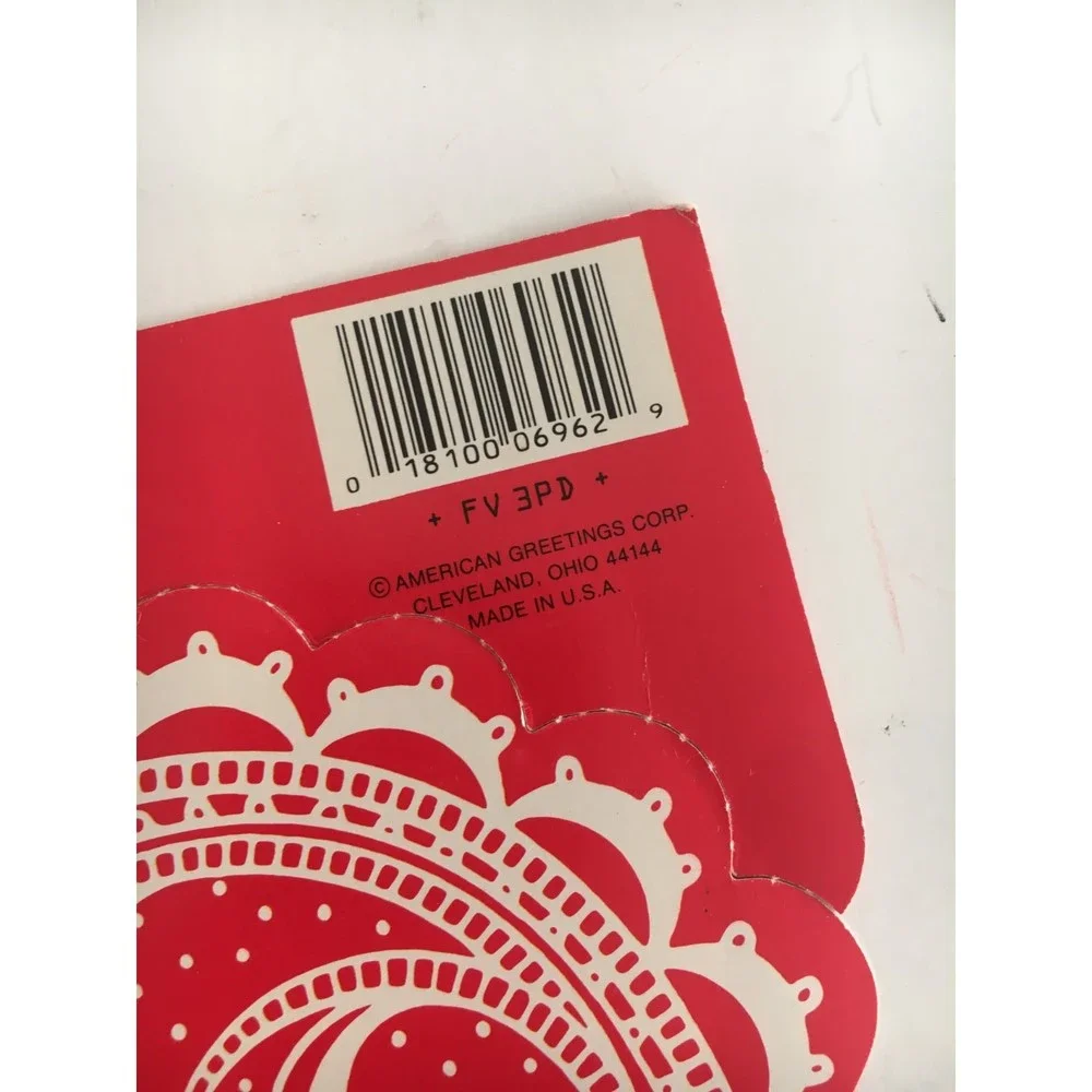 Valentine Decoration American Greetings Forget Me Not Paper Heart Party Decor